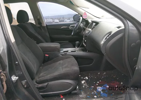 2014 Nissan Pathfinder Sv z USA, uszkodzony, nr VIN 5N1AR2MN1EC686661